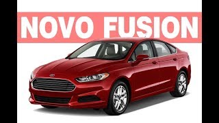 Novo Ford Fusion  Ficha Técnica Preço Consumo [upl. by Canter282]