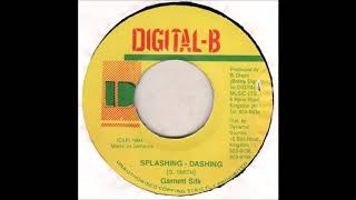 Garnett Silk  Splashing Dashing Vinyl Side B Instrumental 1994 [upl. by Jerrol5]