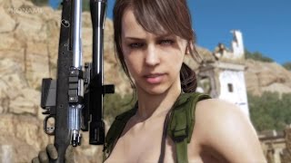 Metal Gear Solid 5 Quiet NonLethal Boss Fight 1080p 60fps [upl. by Chapel26]