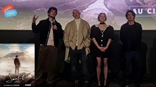 SaintEx Louis Garrel Vincent Cassel Diane Kruger Avantpremière Pathé Wepler Paris 2024 [upl. by Carothers]