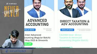 CA Inter Advanced Accounting  Sept25 amp Onwards  New Batch Details  CA Aakash Kandoi [upl. by Aratnahs]