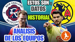 Estos son los datos del New England vs America hoy  Historial análisis y como vienen los equipos [upl. by Sivartal]