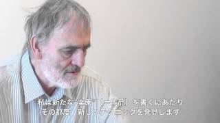 Helmut Lachenmann interview Vol2 quotString Quartet No3 quotGridoquot [upl. by Ahsekar]