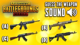 Guess The Weapon Sound in PUBG Mobile  Ultimate Quiz 2 [upl. by Anuala277]