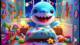 quotBaby Shark’s Sleepy Time Lullaby Relaxing Kids Song amp Bedtime Adventure  Official 2025 Music [upl. by Anej]