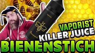 Vaporist BIENENSTICHWas ein Juice 😱⋮ QuickTASTING [upl. by Blaise]