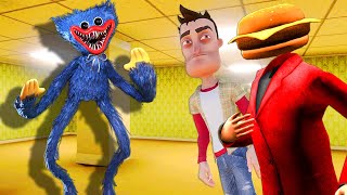 We Found HUGGY WUGGY in the Backrooms in Gmod Garrys Mod Poppy Playtime [upl. by Ossy236]