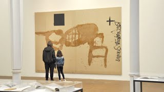 Exposició Tàpies Lempremta del zen  Fundació Antoni Tàpies [upl. by Ribak]