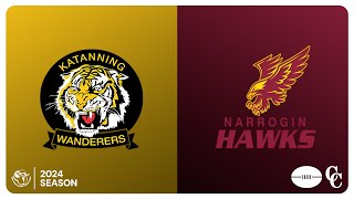 Katanning v Narrogin Round 11 Season 2024  Upper Great Southern Football League [upl. by Aduhey]