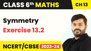 Symmetry  Exercise 132  Class 6 Maths Chapter 13 [upl. by Goldin]