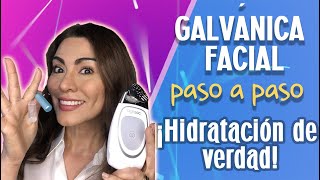 GALVANICA FACIAL PASO A PASO  TRUCOS PARA REJUVENECER EN MINUTOS CON EFECTO LIFTTING [upl. by Laddy635]