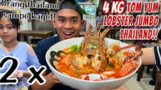 MUKBANG 4 KG TOMYUM LOBSTER 16 JUTA DI THAILAND [upl. by Minabe]