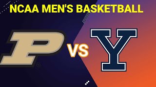 Purdue Boilermakers vs Yale Bulldogs  20242025 NCAA MENS BASKETBALL LIVE SCORE [upl. by Fanya]