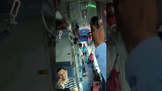 Train Me farsi Pantry Wale ka kam train indianrailway share [upl. by Telracs]