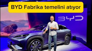 BYD Fabrikayı ne zaman kuruyor BYD Başkan yardımcısına sordukbyd EOH ile anlattık [upl. by Alamap309]