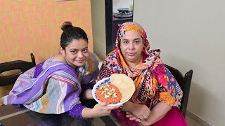 Nani and Nawasa is live with Halwa paratha recipe [upl. by Anilrac885]