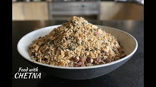 Best homemade granola  Food with Chetna [upl. by Ahseinod521]