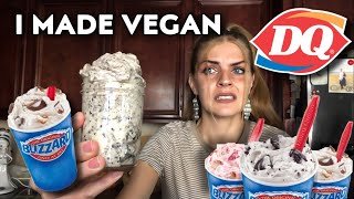 I Made VEGAN DAIRY QUEEN [upl. by Nad]