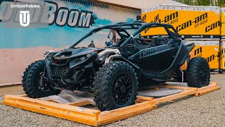 ❗️Unboxing❗️🤯 Brand New Can Am Maverick R 2024 😱 quotTest Ridequot [upl. by Nehttam]