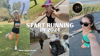 START RUNNING IN 2024  how to start must have gear tips to get FASTER [upl. by Sleinad]