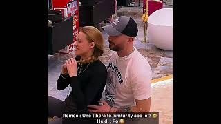 Romeo amp Heidi 🥰  Big Brother Vip Albania 3 bigbrothervip3 bbva bigbrothervipalbania [upl. by Durham]