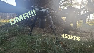 Airsoft DMR BuildGuide 450FPS Krytac Trident SPR MK2 [upl. by Egide471]