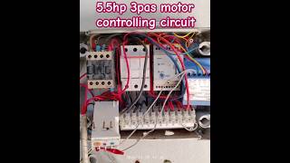 3 phase 55hp motor controlling circuit55hp [upl. by Fisk]