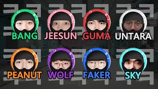 【中字】當新舊 SKT T1 成員一起玩太空狼人殺  Faker Wolf Bang Jeesun Untara Peanut Sky Guma  LOCKDOWN Protocol [upl. by Calvina]