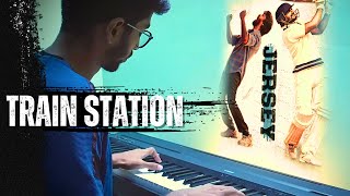 Jersey Train Station BGM  Piano Cover  Anirudh Ravichander [upl. by Hassi]