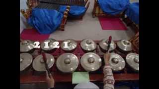 Indonesian Culture Gamelan Ladrang Grompol bonang [upl. by Ahsilrak784]