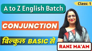 Conjunctions  English Grammar for beginners  Part  1  Definition Example Types  Rani Maam [upl. by Zobkiw]