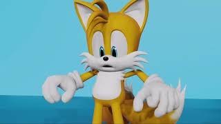 Tails Stomach Growl Blender Animation Test [upl. by Dacie557]