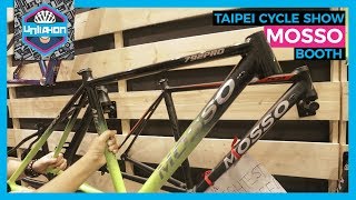 MOSSO Lightest EBike BEWO EBike Kit 985XC Frame 792PRO Road Bike Frame  Taipei Cycle Show 2019 [upl. by Nair]