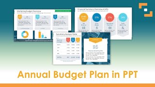 PPT GUIDE Annual Budget Plan Example in PowerPoint [upl. by Nowad824]