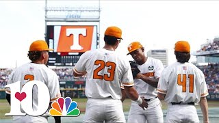 Tennessee baseball leaves hotel ahead of Game 2 with championship hopes on the line [upl. by Ocimad819]