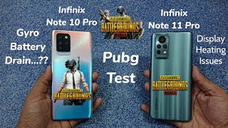 Infinix Note 11 Pro Vs Infinix Note 10 Pro  PubG Test Unbelievable😳😳 [upl. by Nylhtak]