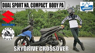 Test Ride Suzuki Skydrive Crossover [upl. by Tiler]