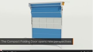 How does a Compact folding door open [upl. by Henriha]