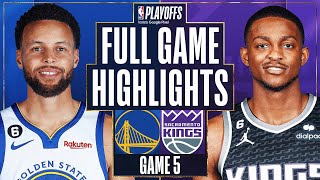 6 WARRIORS at 3 KINGS  FULL GAME 5 HIGHLIGHTS  April 26 2023 [upl. by Ragouzis103]