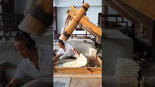 Paper Making Processing Ancient Technology technology handmade amazingfacts [upl. by Alhsa]