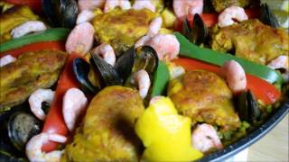 paella recette espagnole بايلا [upl. by Newfeld]