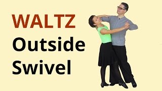 How to Dance Waltz Left Side Forward Swivel [upl. by Ready599]