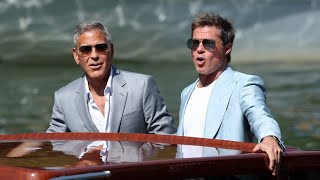 George Clooney Refutes Report Claiming He and Brad Pitt Were Paid 35 Million Each for Wolfs [upl. by Evetta]