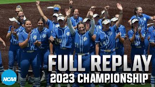 2023 DII softball championship final game 1 Grand Valley State vs North Georgia I Full Replay [upl. by Bradan]