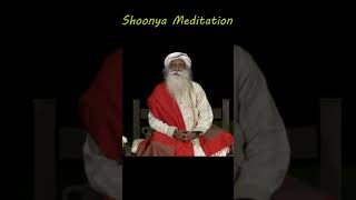 Getting control over yourself through Shoonya meditation sadhguru sadhgurushorts [upl. by Ahsekan227]