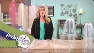 Its Sew Easy  How to make Bridal Veils [upl. by Llehsal]