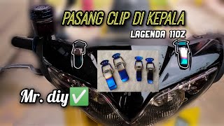 PASANG CLIP BUMPER  LAGENDA 110Z [upl. by Uno]