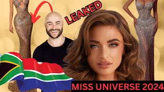 Breaking Miss South Africa dress leaked missuniverse2024 [upl. by Farleigh]