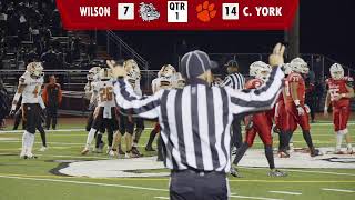 Wilson High School Football v Central York [upl. by Irtimd]