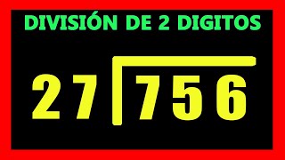 ✅👉 Divisiones de 2 cifras con Resta [upl. by Tollman670]